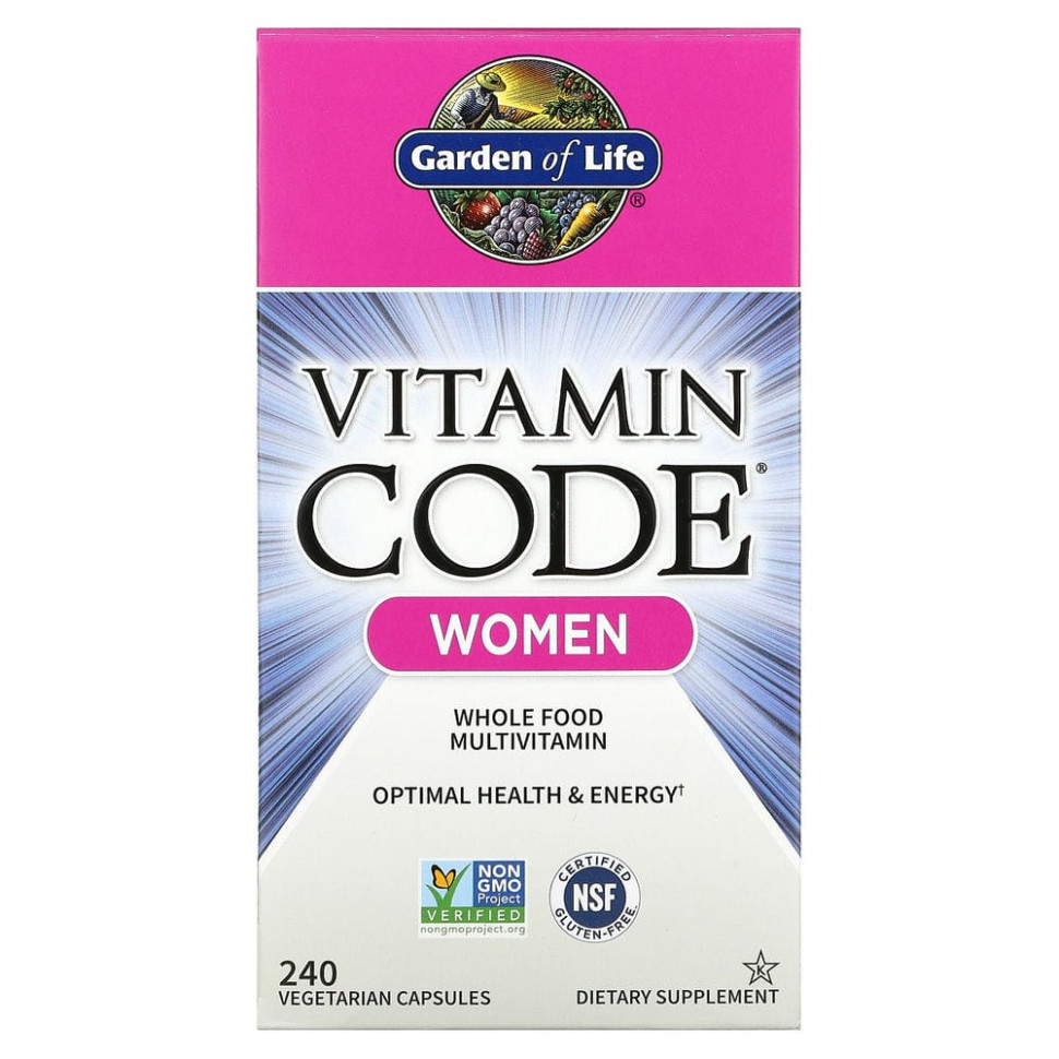 Garden of Life, Vitamin Code,      , 240    12150