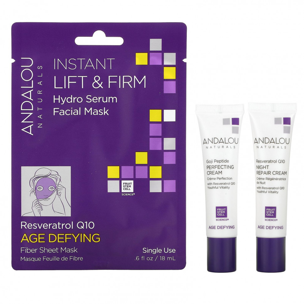 Andalou Naturals, Age Defying Day To Night,   3   1840