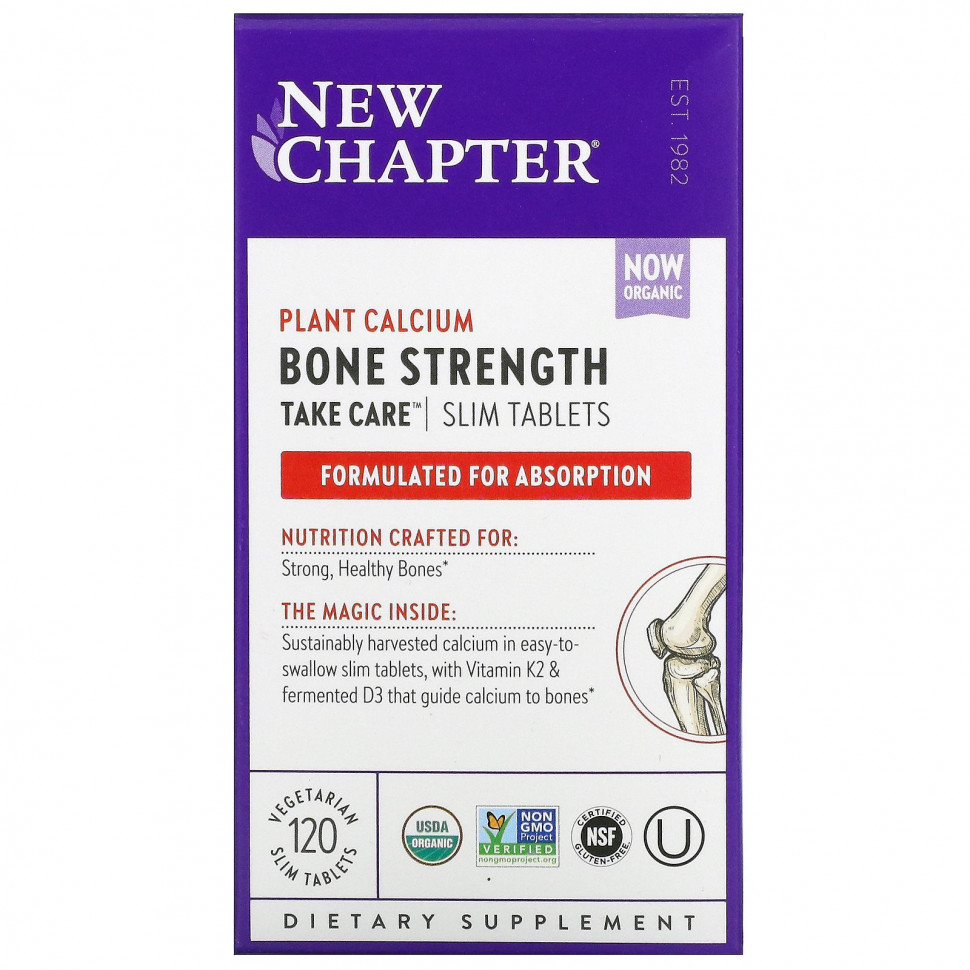 New Chapter, Bone Strength Take Care, 120     8450