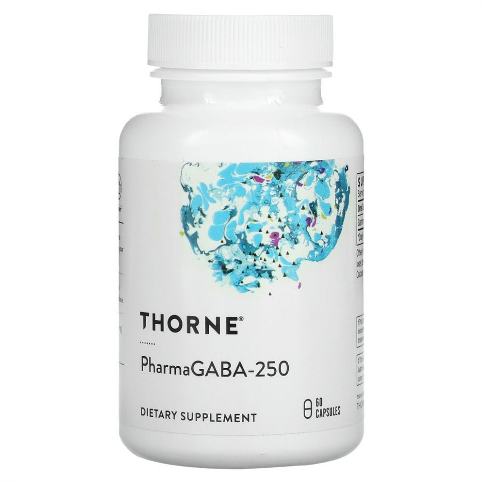 Thorne Research, PharmaGABA-250, 60   8270
