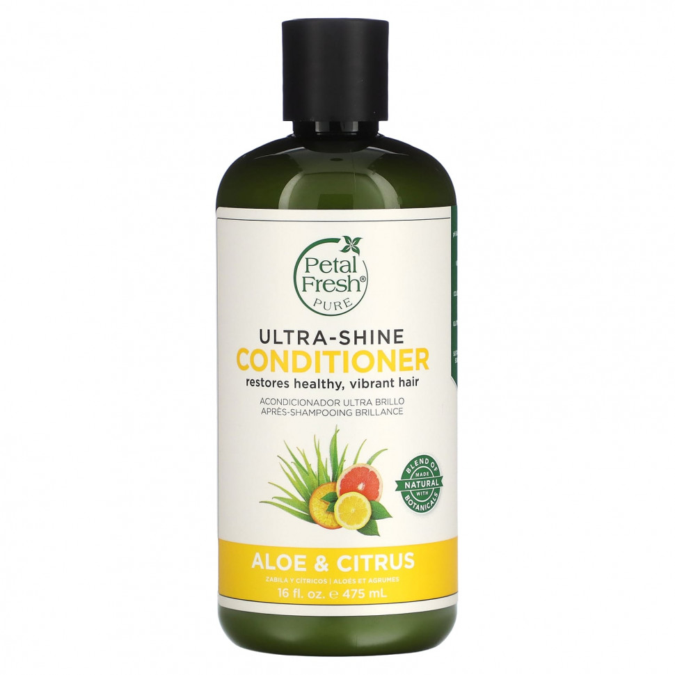 Petal Fresh, Pure, Ultra-Shine Conditioner, Aloe & Citrus, 16 fl oz (475 ml)  3180