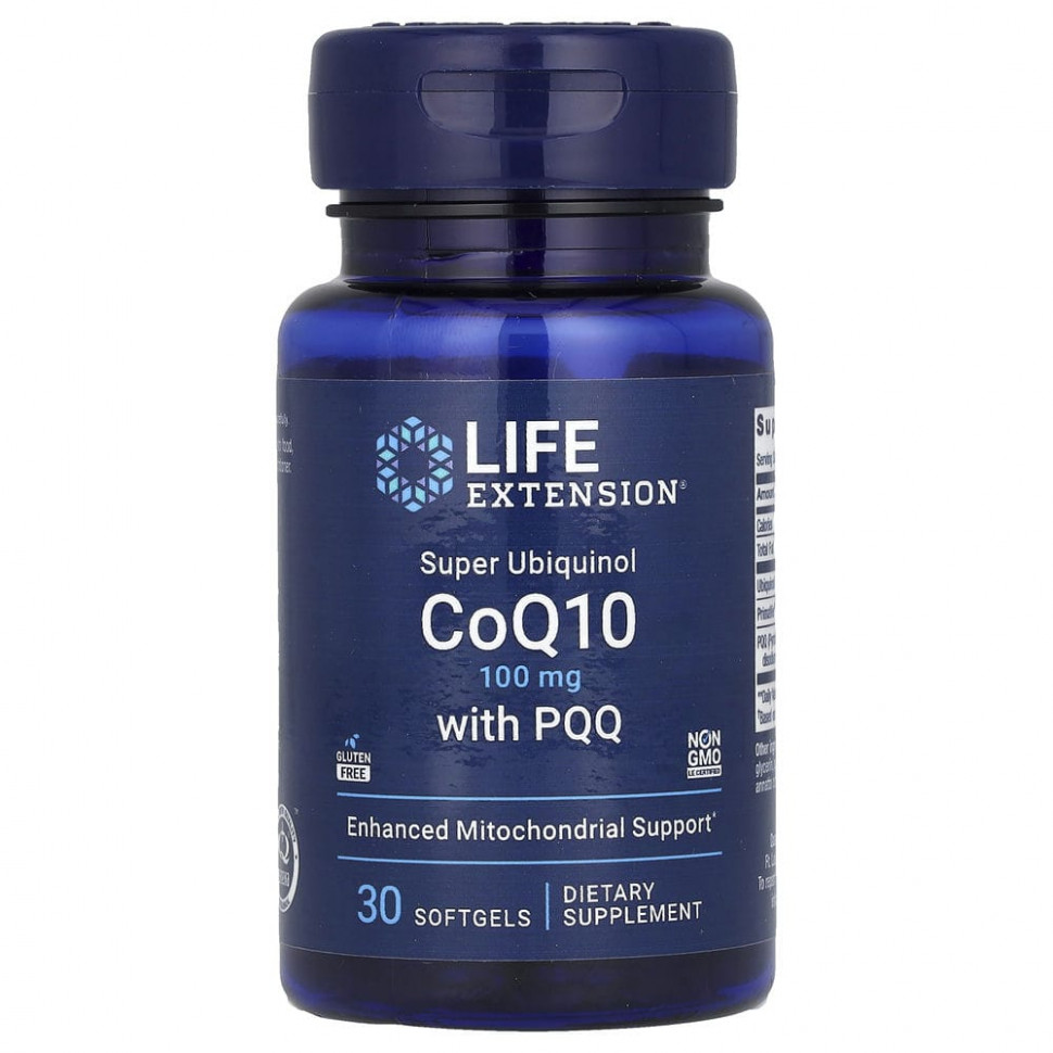 Life Extension, Super Ubiquinol,  Q10, 100 , , 10 , 30   5300