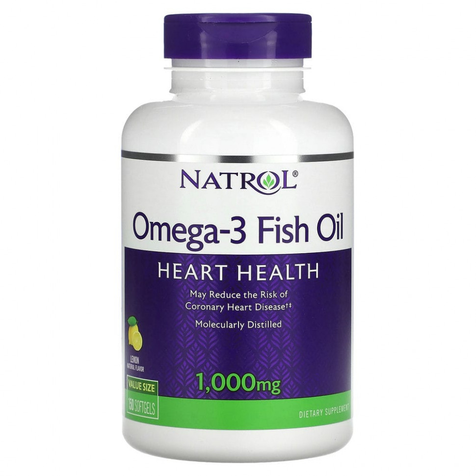  IHerb () Natrol,   -3,   , 1000 , 150  , ,    2480 