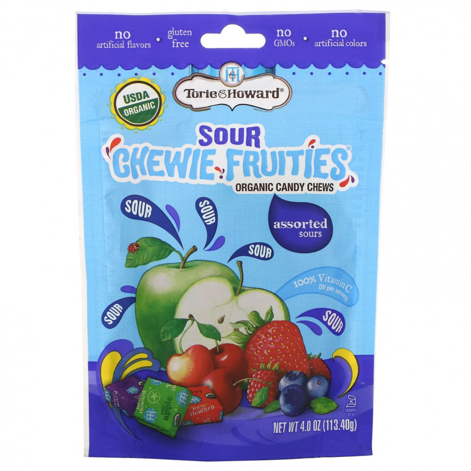 Torie & Howard, Sour Chewie Fruities,   , , 113,40  (4 )  940