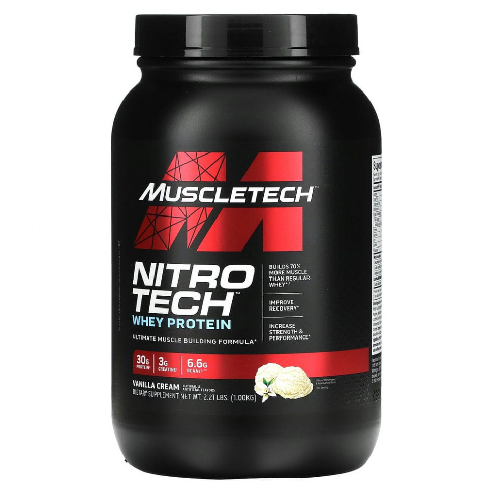 Muscletech, Nitro Tech,   +      ,  , 907  (2 )  7250