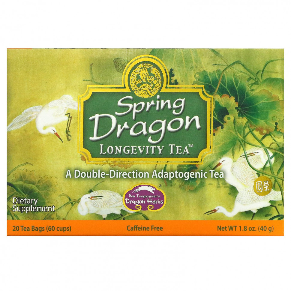 Dragon Herbs, Spring Dragon Longevity Tea,  , 20  , 1,8  (50 )  2070