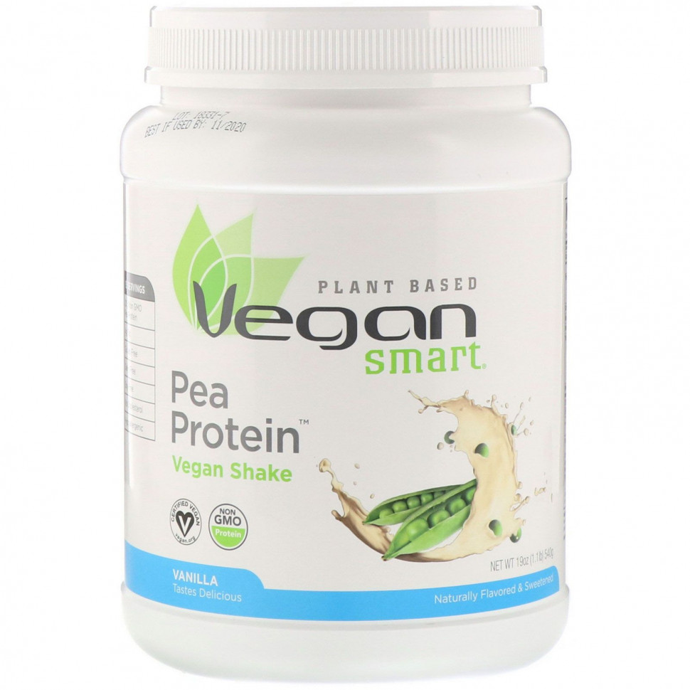  IHerb () VeganSmart, Pea Protein,  , , 540 , ,    4830 