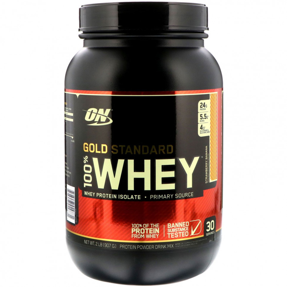 Optimum Nutrition, Gold Standard, 100 % Whey,   , 907  (2 )  10190