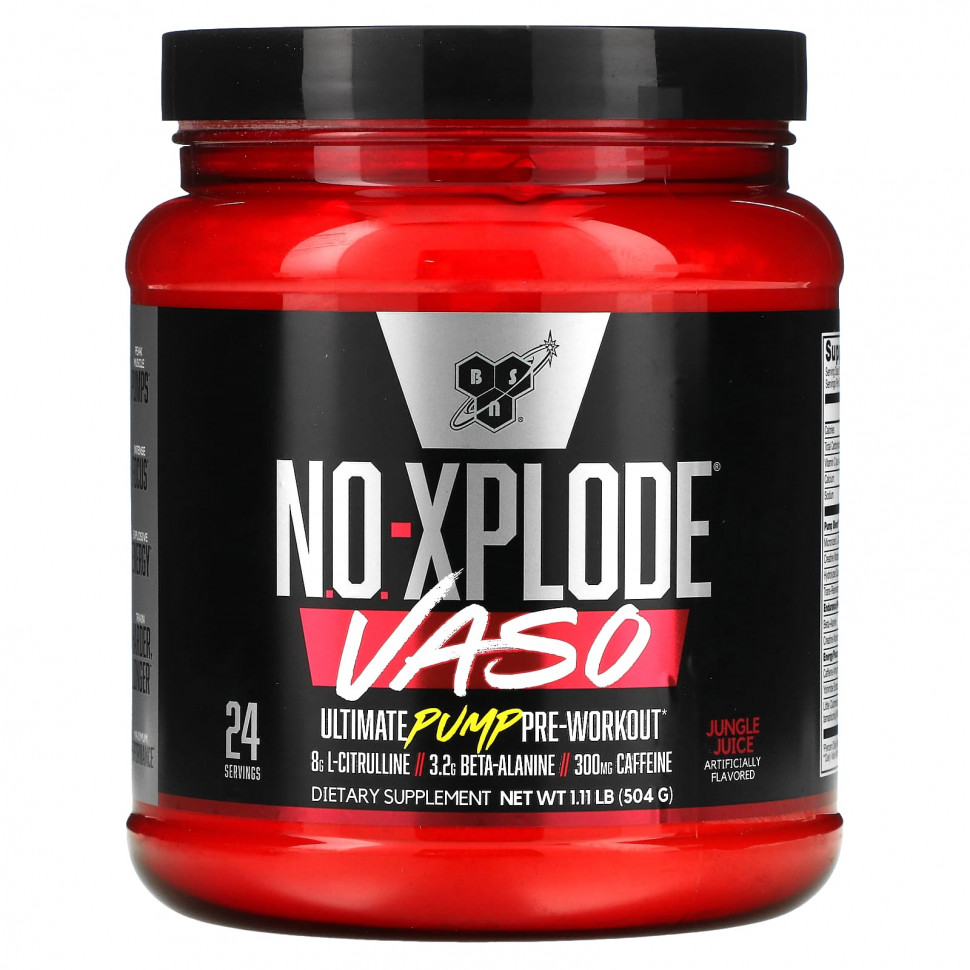 BSN, No-Xplode VASO, Ultimate Pump  ,   , 504  (1,11 )  9010