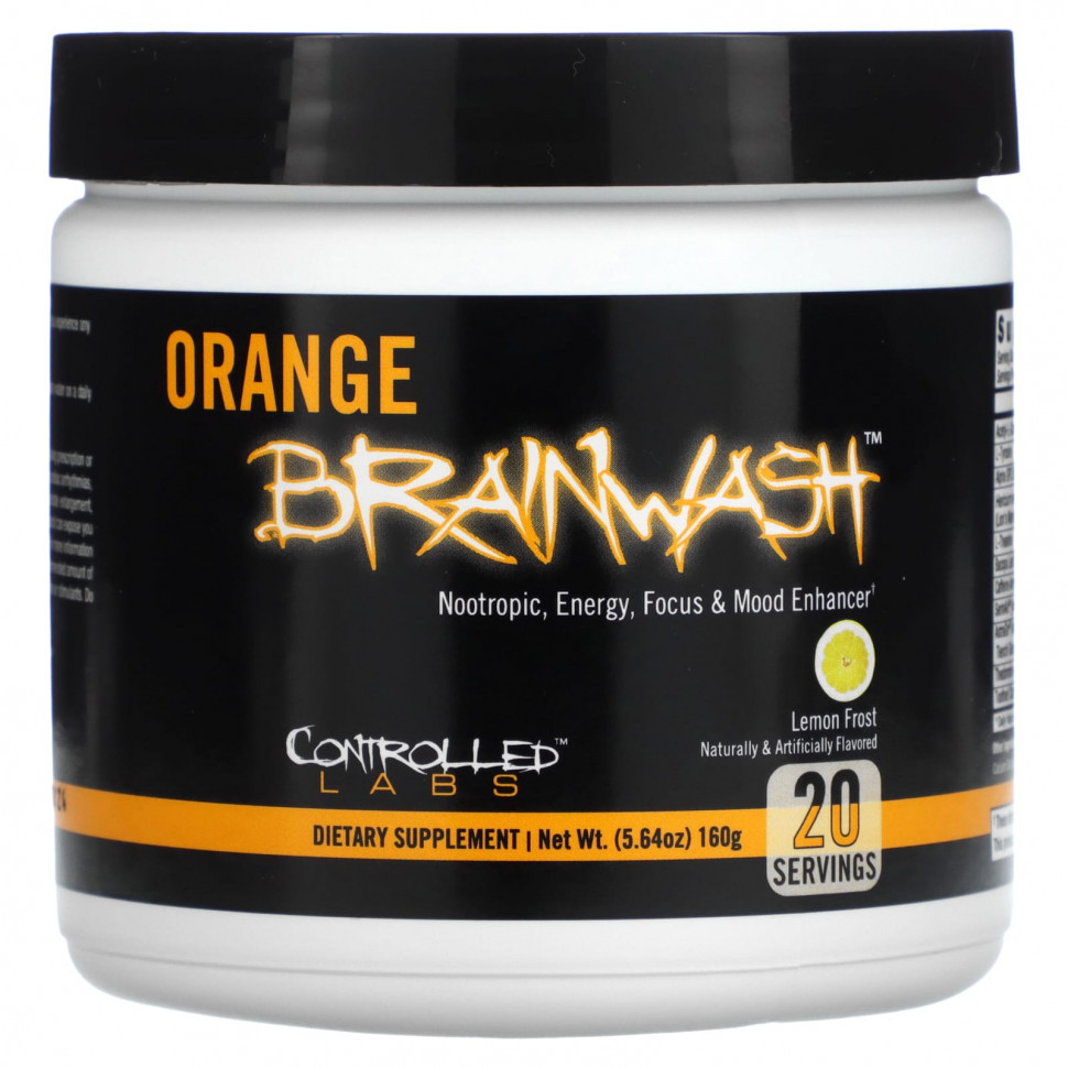 Controlled Labs, Orange Brainwash,  , 160  (5,64 )  7080