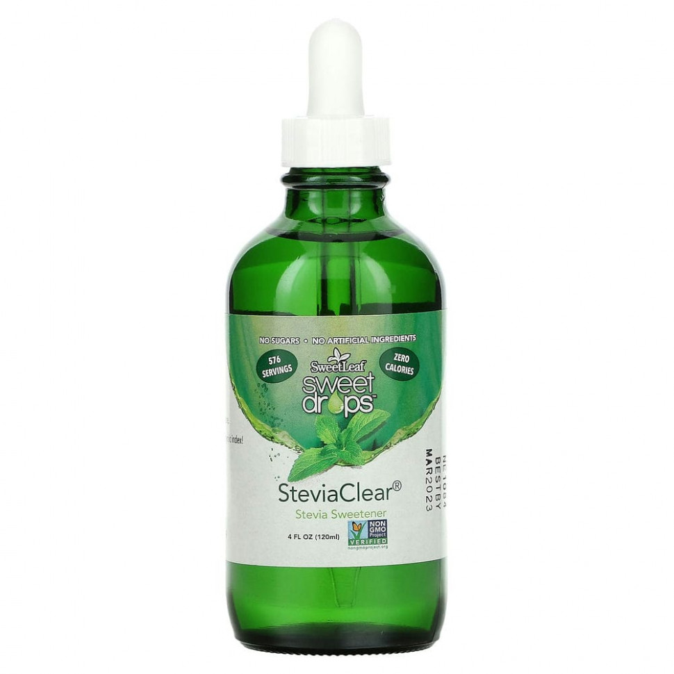 Wisdom Natural, SweetLeaf, Sweet Drops,   , SteviaClear, 120  (4 . )  3610