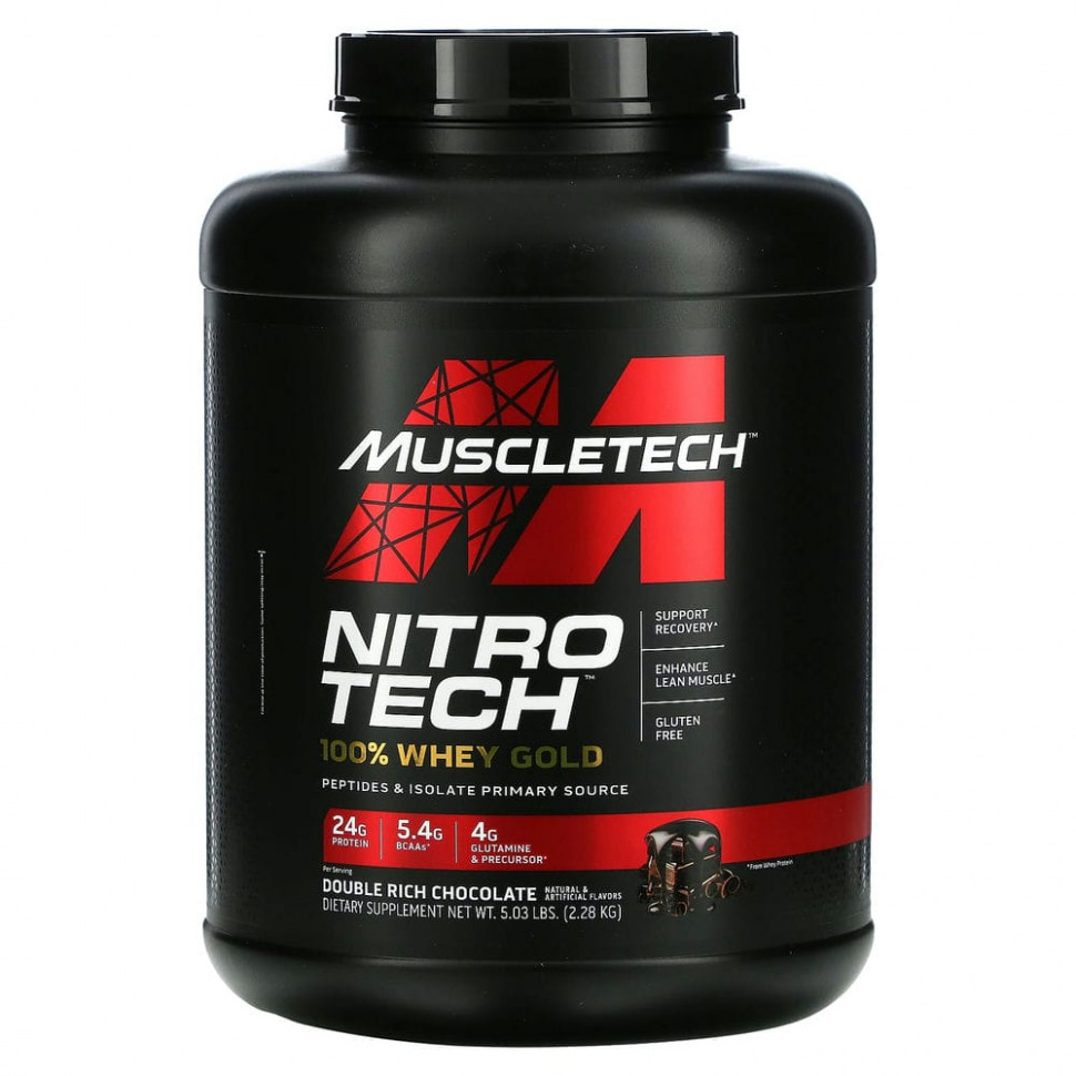 Muscletech, Nitro Tech, 100% Whey Gold,    ,  , 2,51  (5,54 )  15600