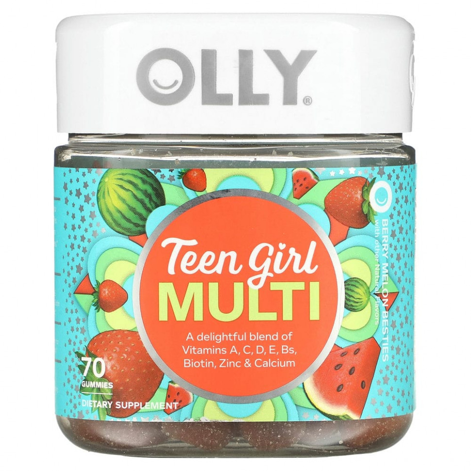 OLLY, Teen Girl Multi, Berry Melon Besties, 70    3180