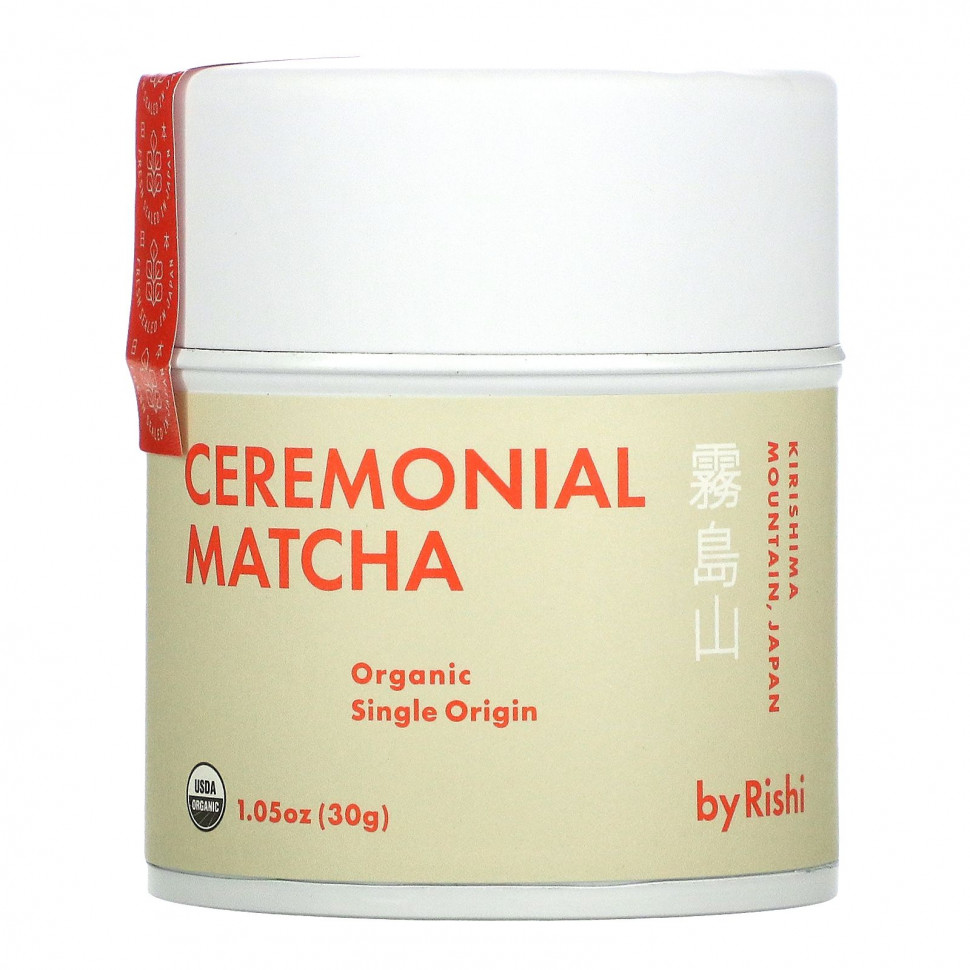 Rishi Tea, Ceremonial Matcha, 1.05 oz (30g)  2870