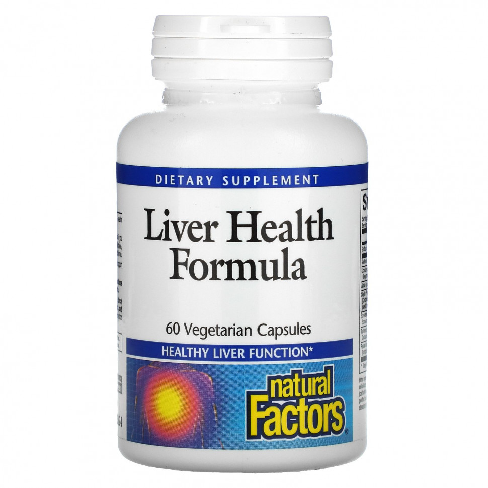 Natural Factors, Liver Health Formula, 60    3060