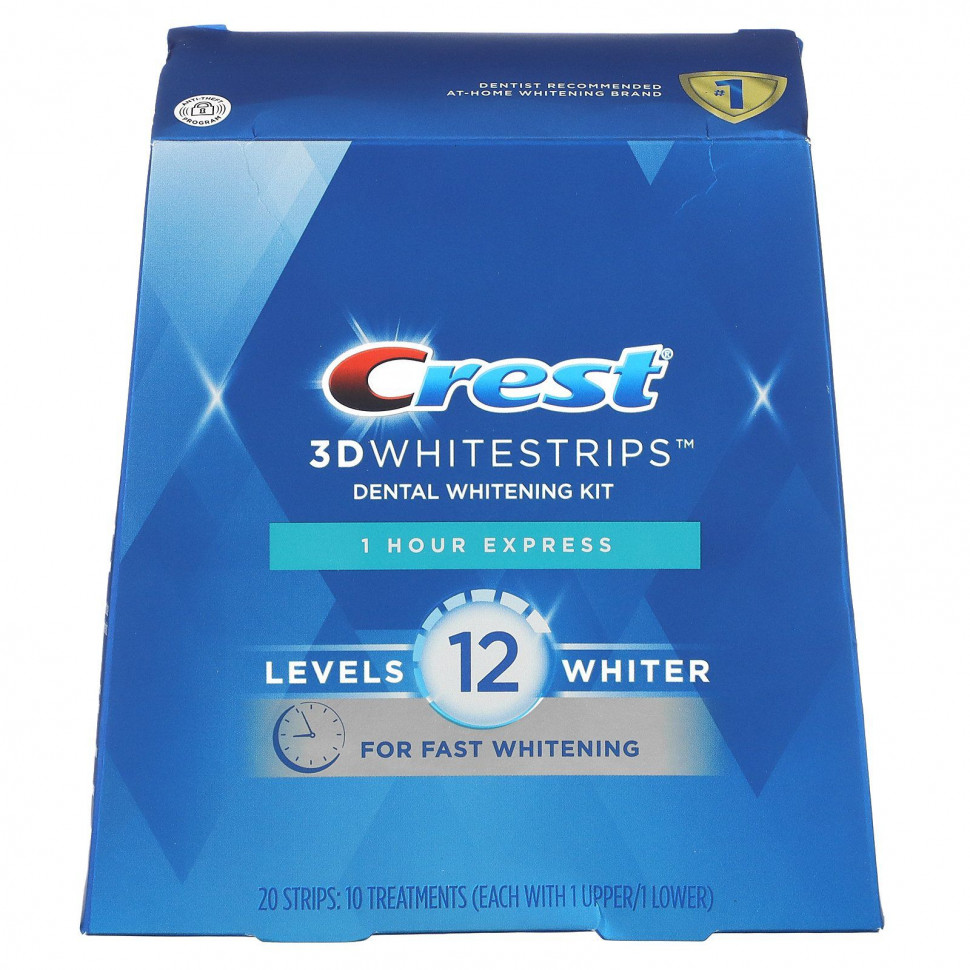 Crest, 3D Whitestrips,    , 1  , 20   12260