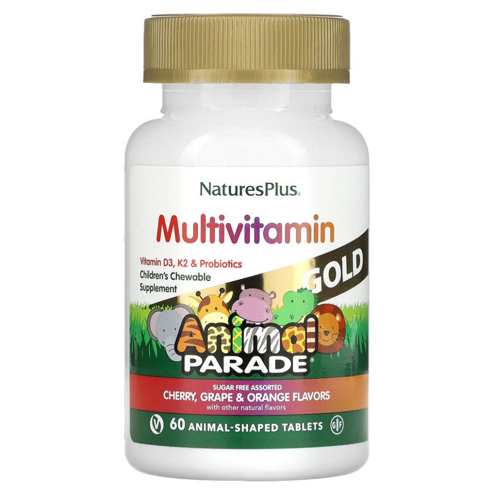 NaturesPlus, Source of Life, Animal Parade Gold,      ,  , 60      2610