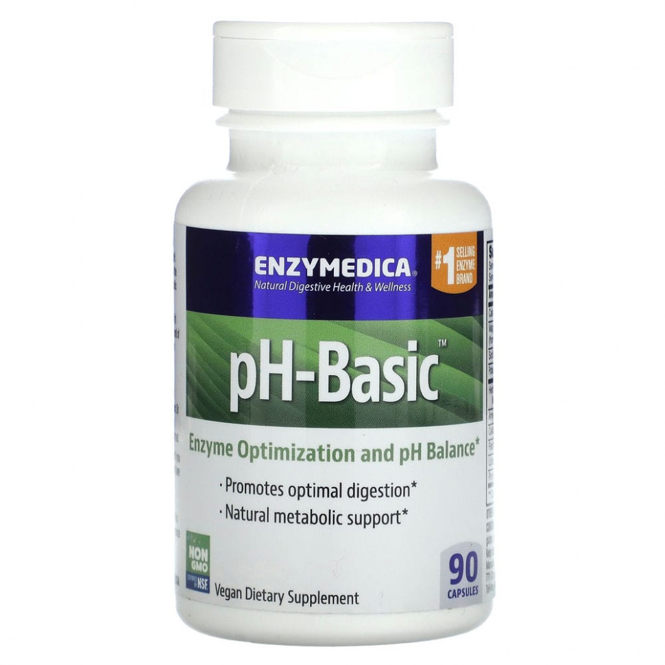 Enzymedica, pH-Basic`` 90   4920