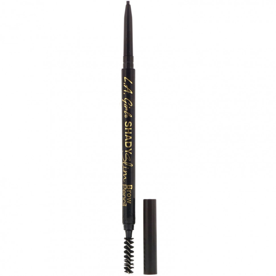 L.A. Girl,    Shady Slim Brow Pencil,  Blackest Brown, 0,08   890