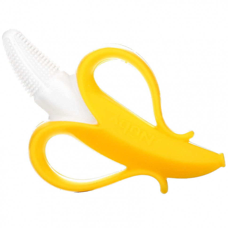Nuby, Nananubs Banana Massaging Toothbrush, 3+M, 1 Brush  1120