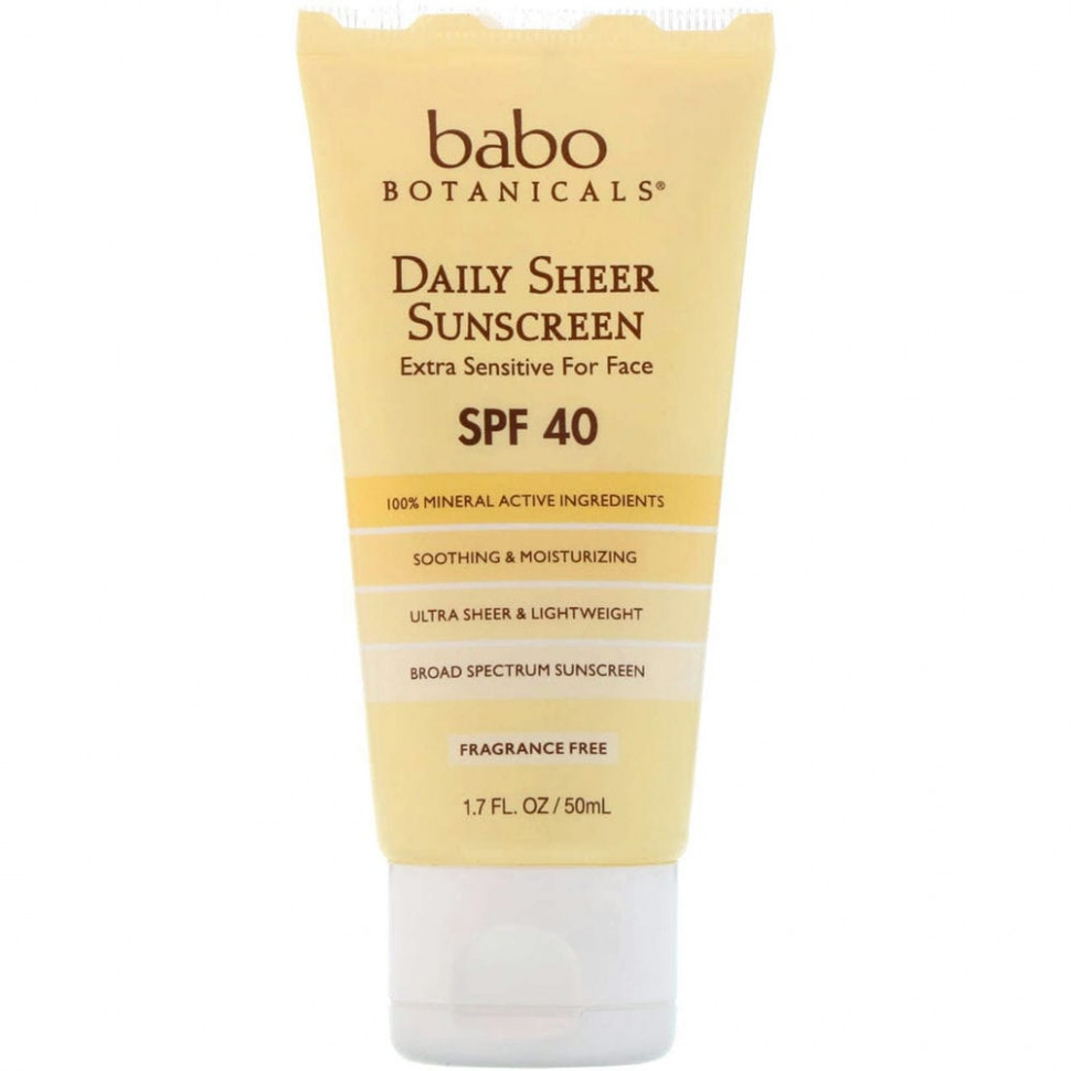 Babo Botanicals,       , SPF 40, 1.7+, 50  (1,7 . )  4210