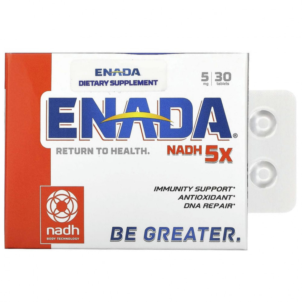  IHerb () ENADA, NADH 5x, 5 , 30 , ,    4520 