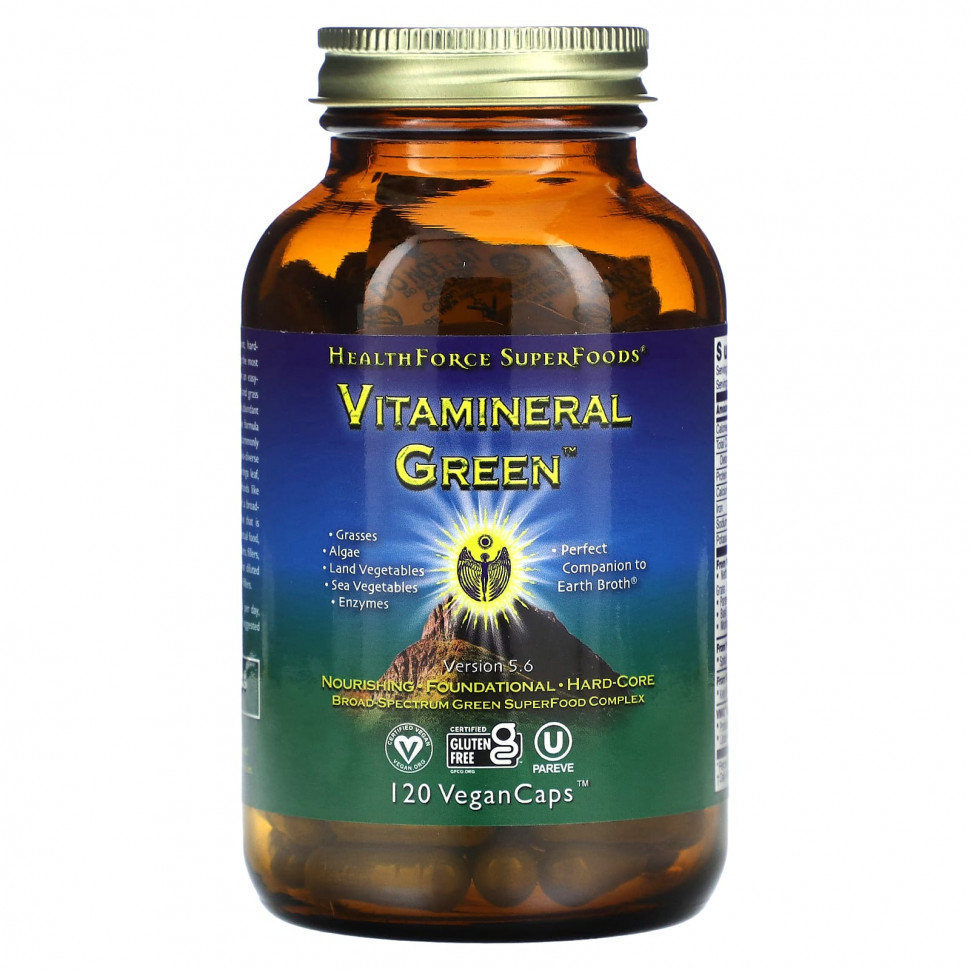 HealthForce Superfoods, Vitamineral Green`` 120    5750