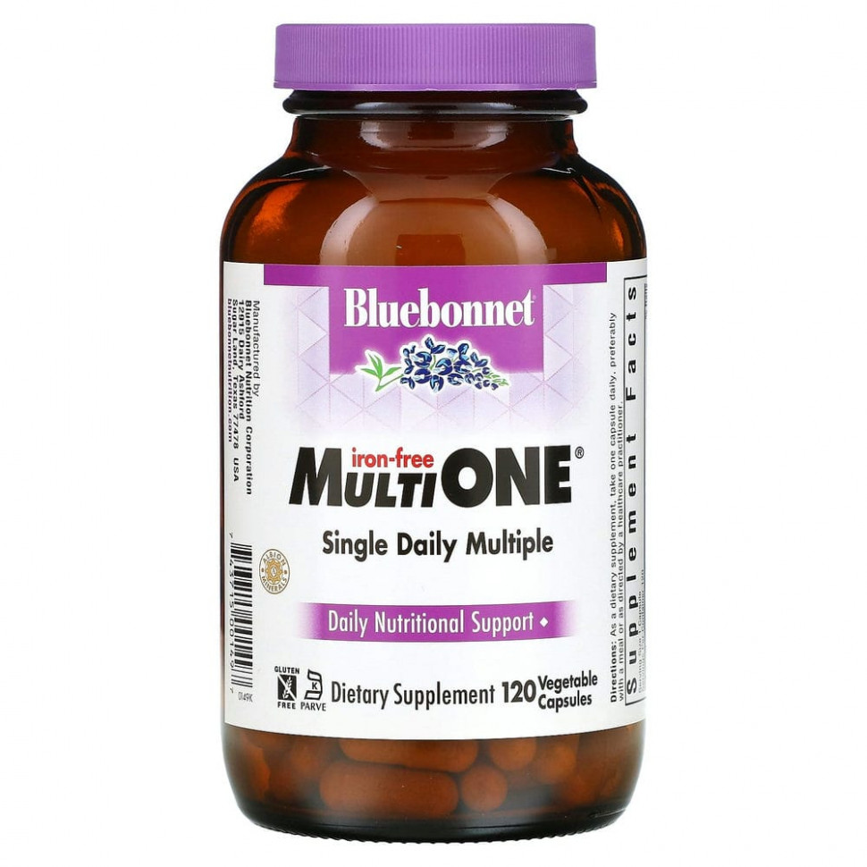 Bluebonnet Nutrition, Multi One, Single Daily Multiple,  , 120    7720