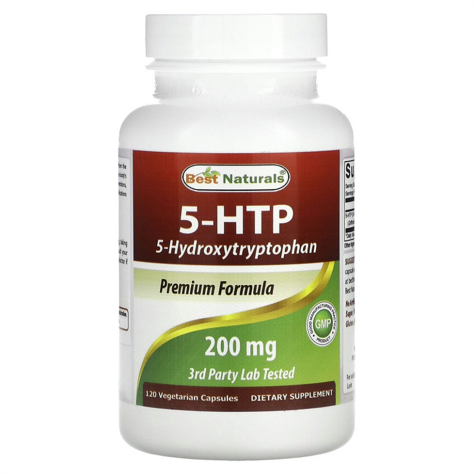 Best Naturals, 5-HTP (5-), 200 , 120    3620