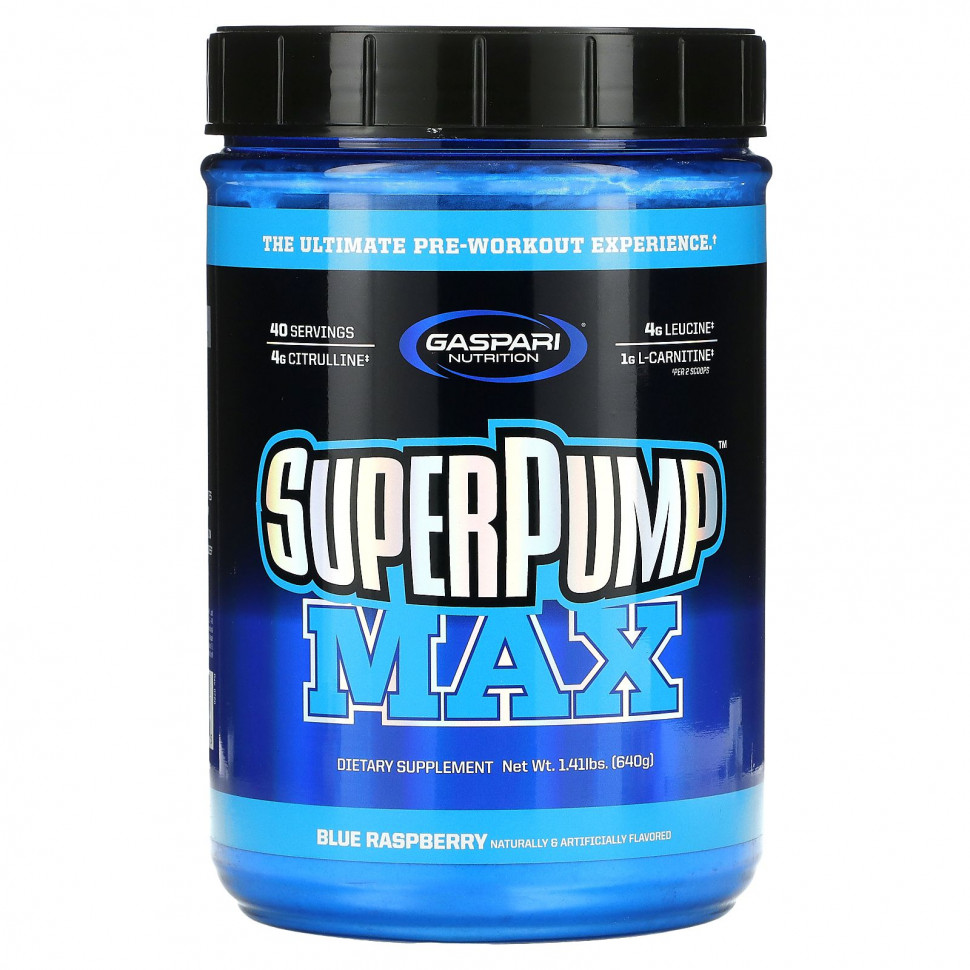 Gaspari Nutrition, SuperPump Max,   , 640  (1,41 )  7330