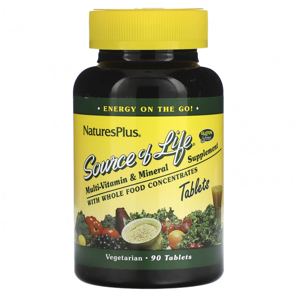  IHerb () NaturesPlus, Source of Life,    , 90 , ,    5800 