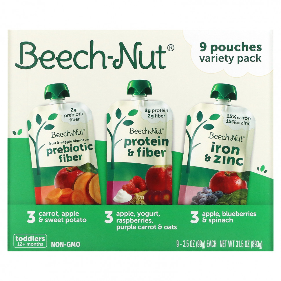 Beech-Nut, Variety Pack,  12 , 9 , 99  (3,5 )  4350