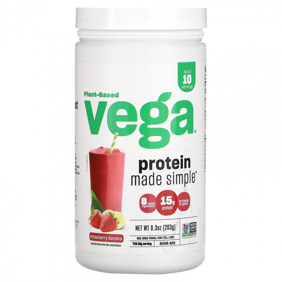  IHerb () Vega, Plant-Based Protein Made Simple,   , 263  (9,3 ), ,    3580 