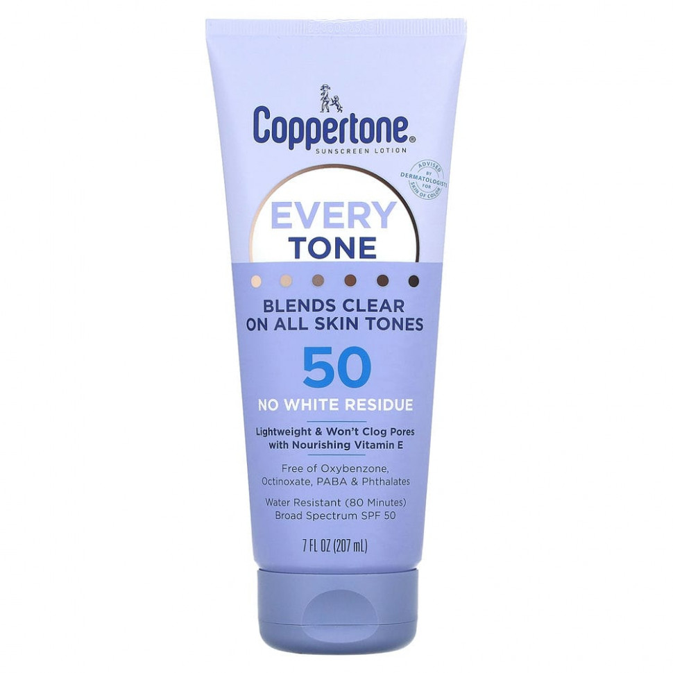 Coppertone,  , Every Tone, SPF 50, 207  (7 . )  2600