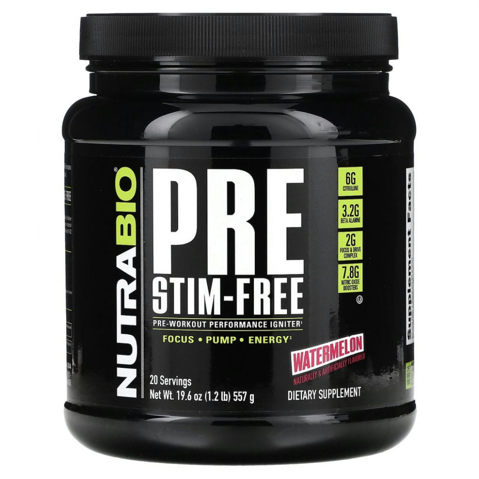 Nutrabio Labs, Pre-Workout Performance Igniter,  ,  , 557  (1,2 )  7460