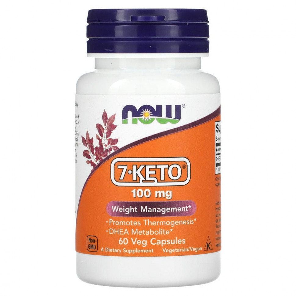 NOW Foods, 7-KETO, 100 , 60   4070