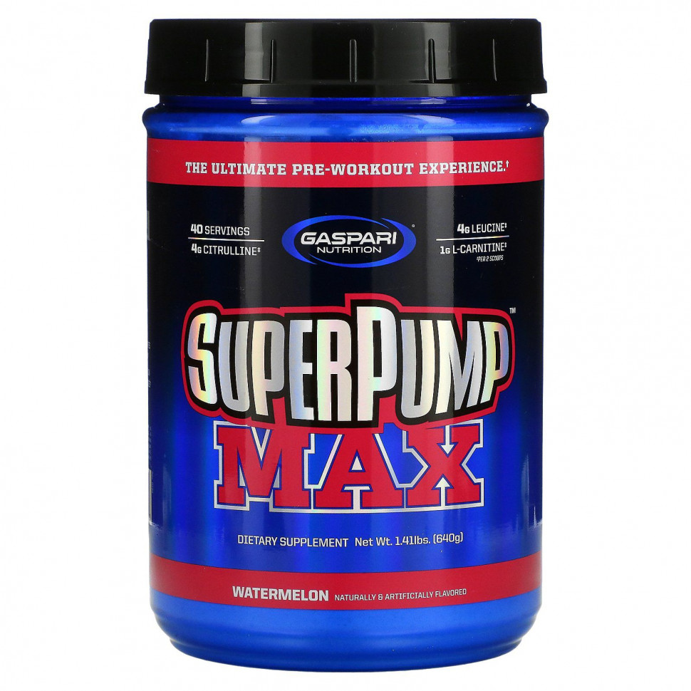 Gaspari Nutrition, SuperPump Max, , 640  (1,41 )  7330