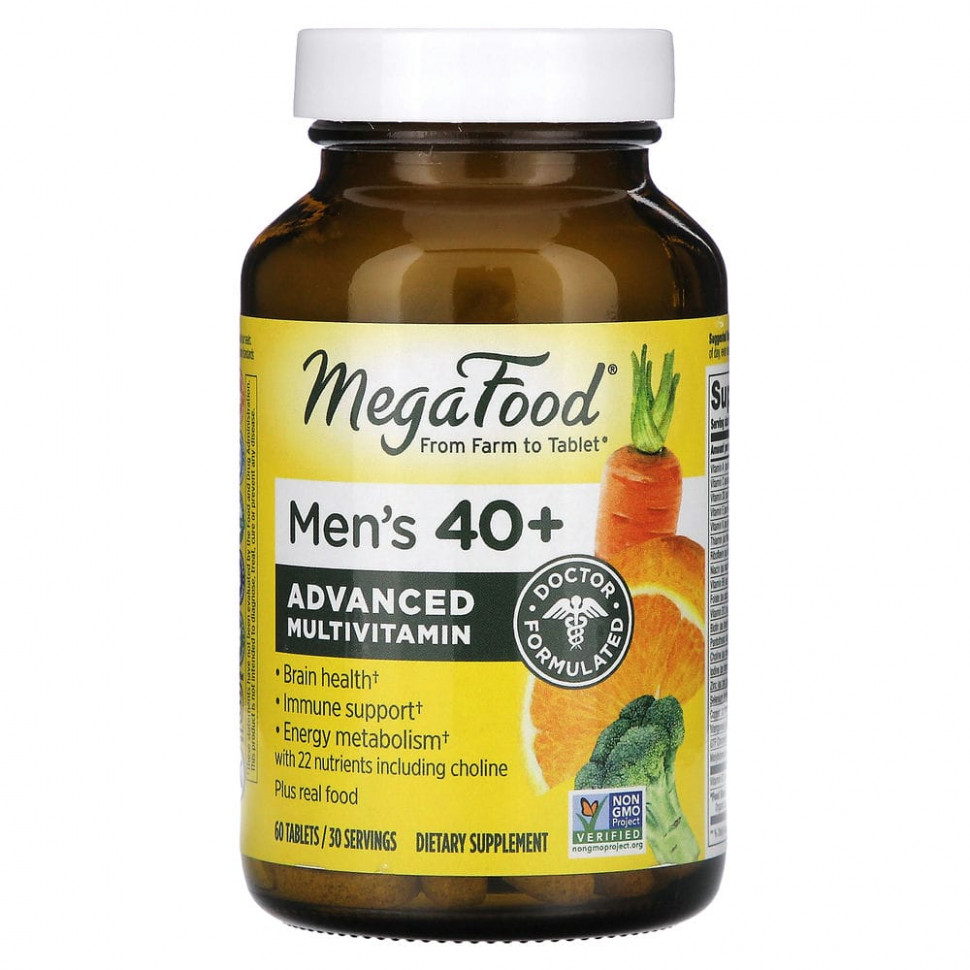 MegaFood, Multi for Men 40+,        40 , 60   5670