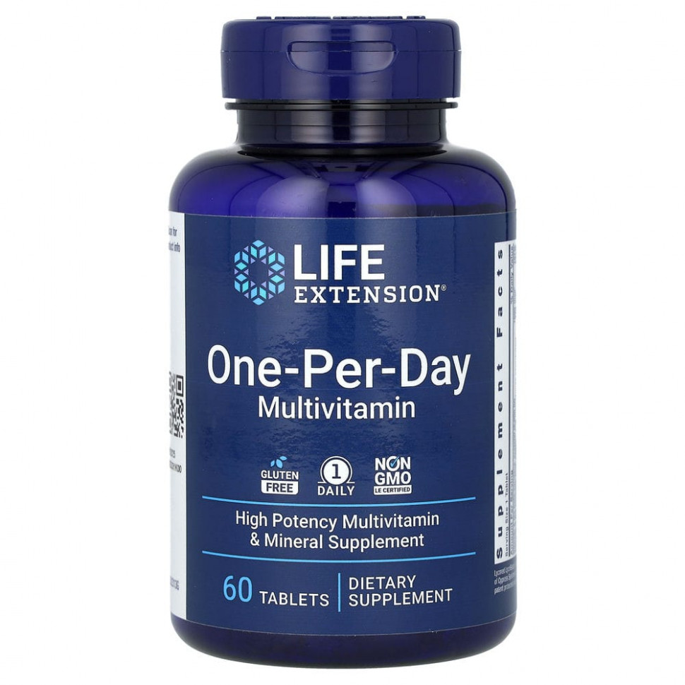  IHerb () Life Extension, One-Per-Day, 60 , ,    3740 