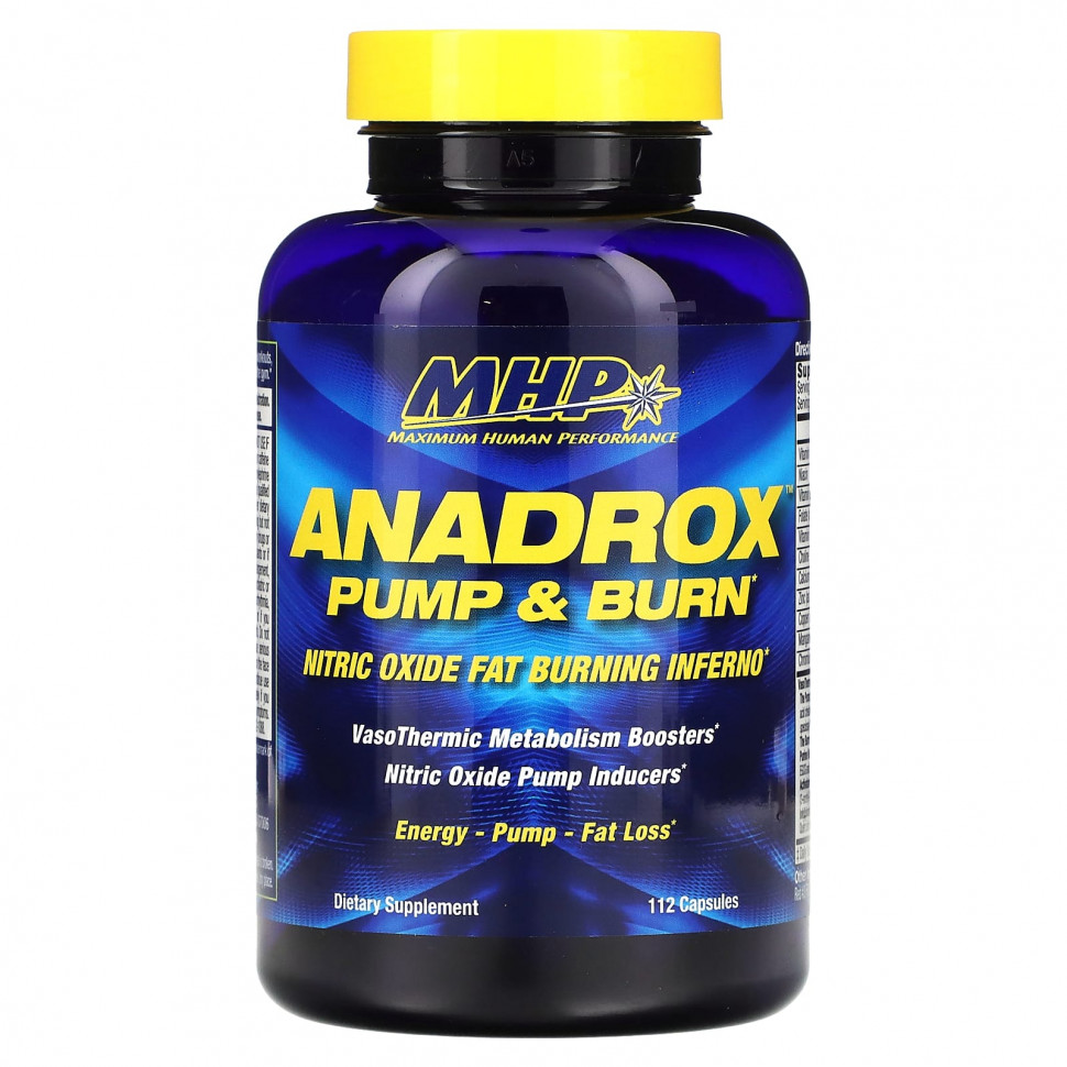 MHP, Anadrox Pump & Burn, 112   4950