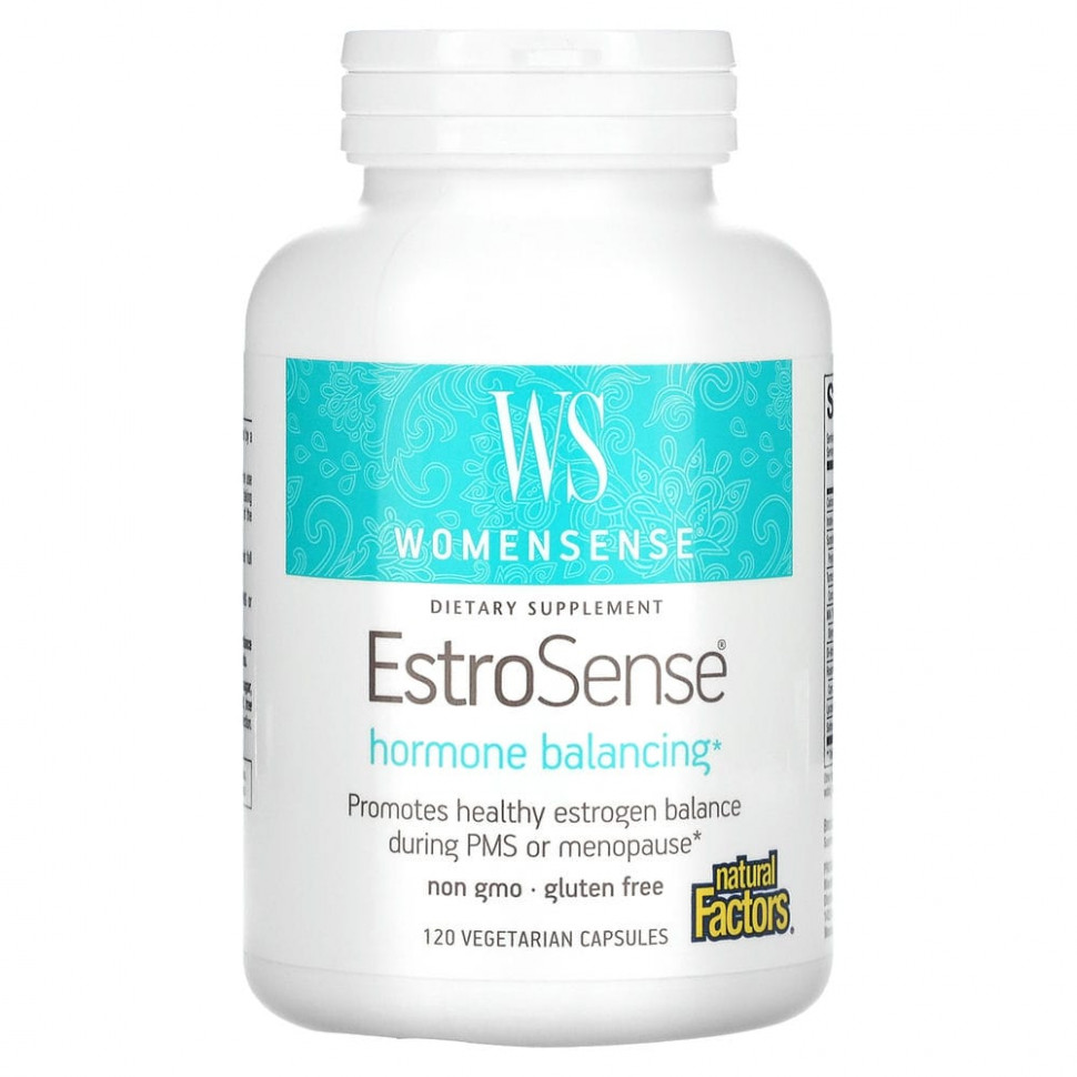 Natural Factors, WomenSense, EstroSense,  , 120    6850