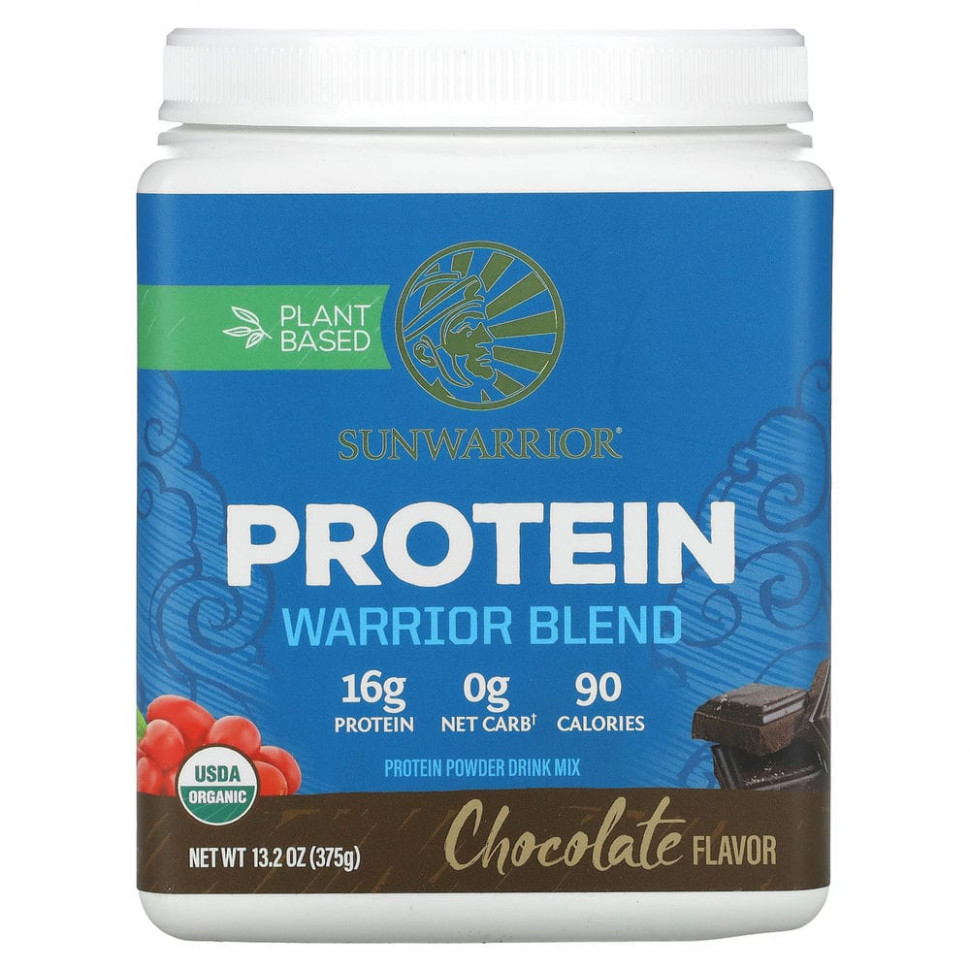 Sunwarrior, Warrior Blend Protein,  , 375  (13,2 )  4330