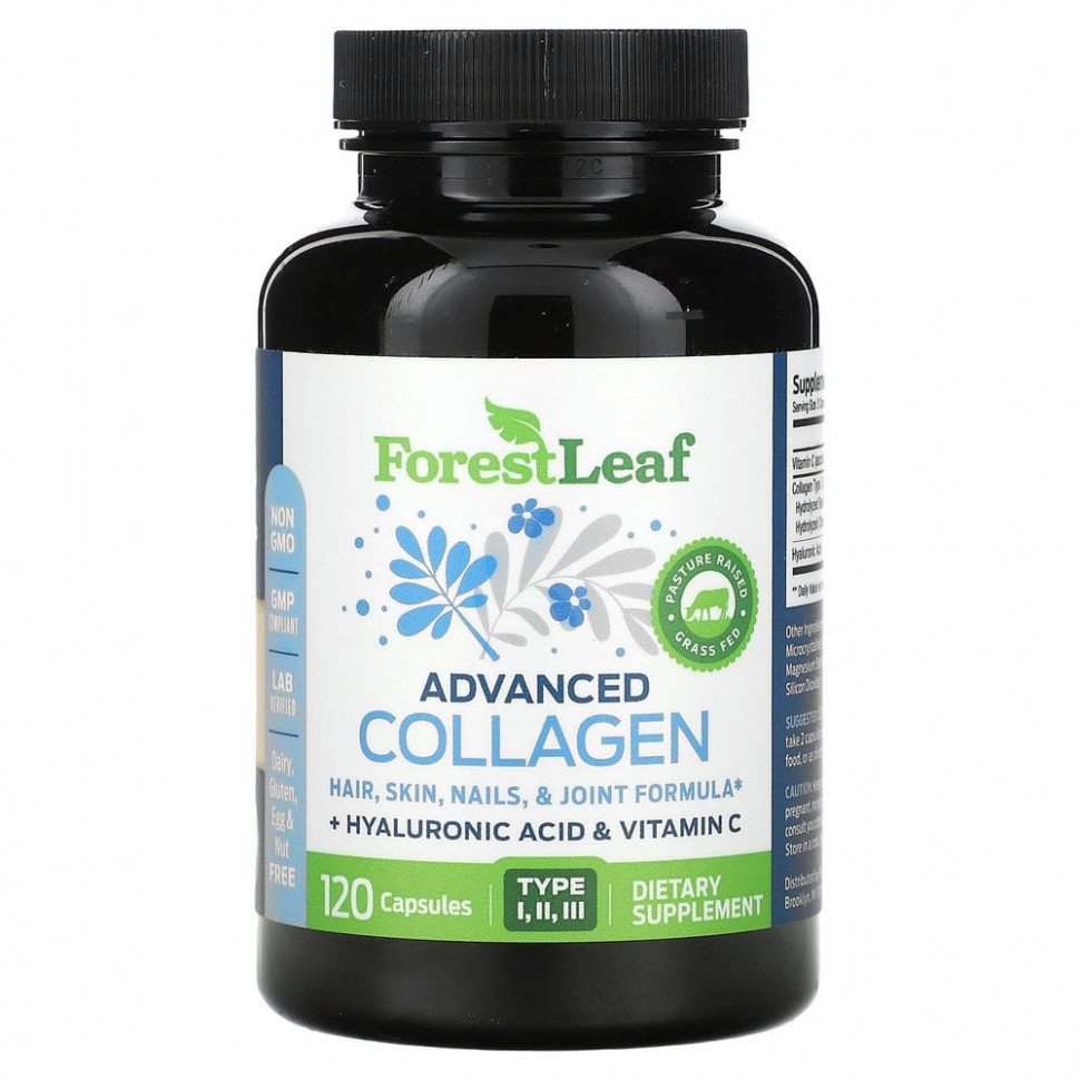 Forest Leaf, Advanced Collagen, 120   4580