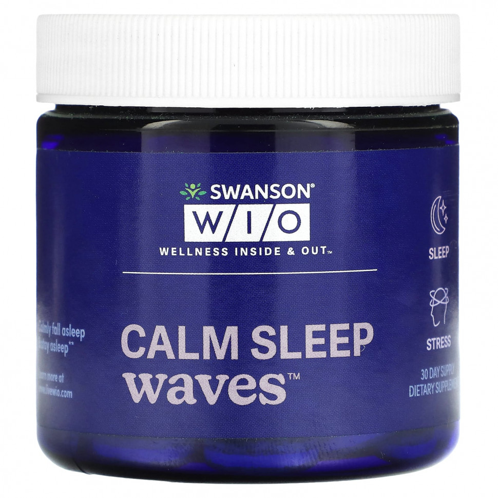 Swanson WIO, Calm Sleep Waves, 30   3510