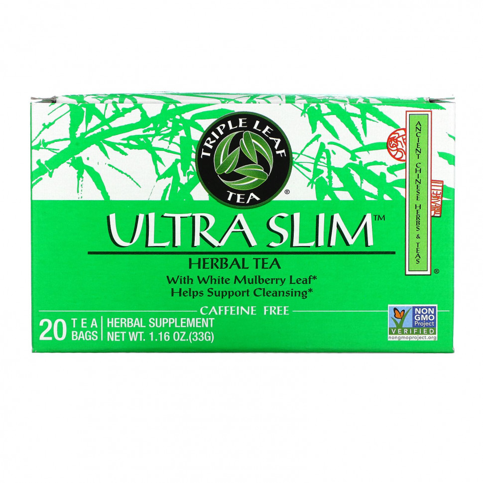 Triple Leaf Tea, Ultra Slim,      ,  , 20    33  (1,16 )  1380