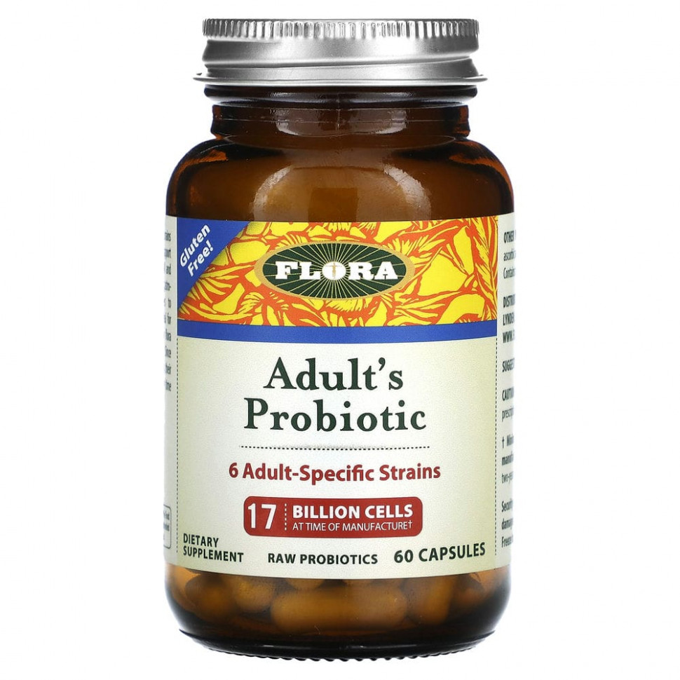 Flora, Udo's Choice, Adult's Probiotic, 60   4940