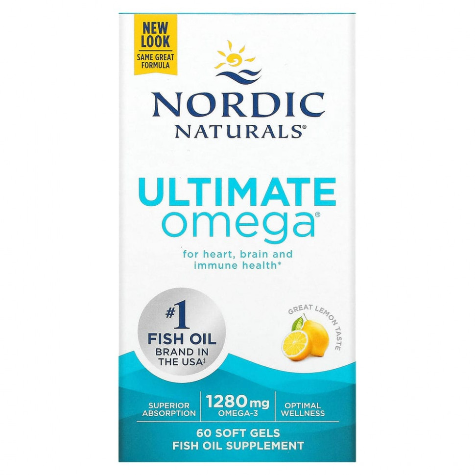 Nordic Naturals, Ultimate Omega,   , 640 , 60   4870