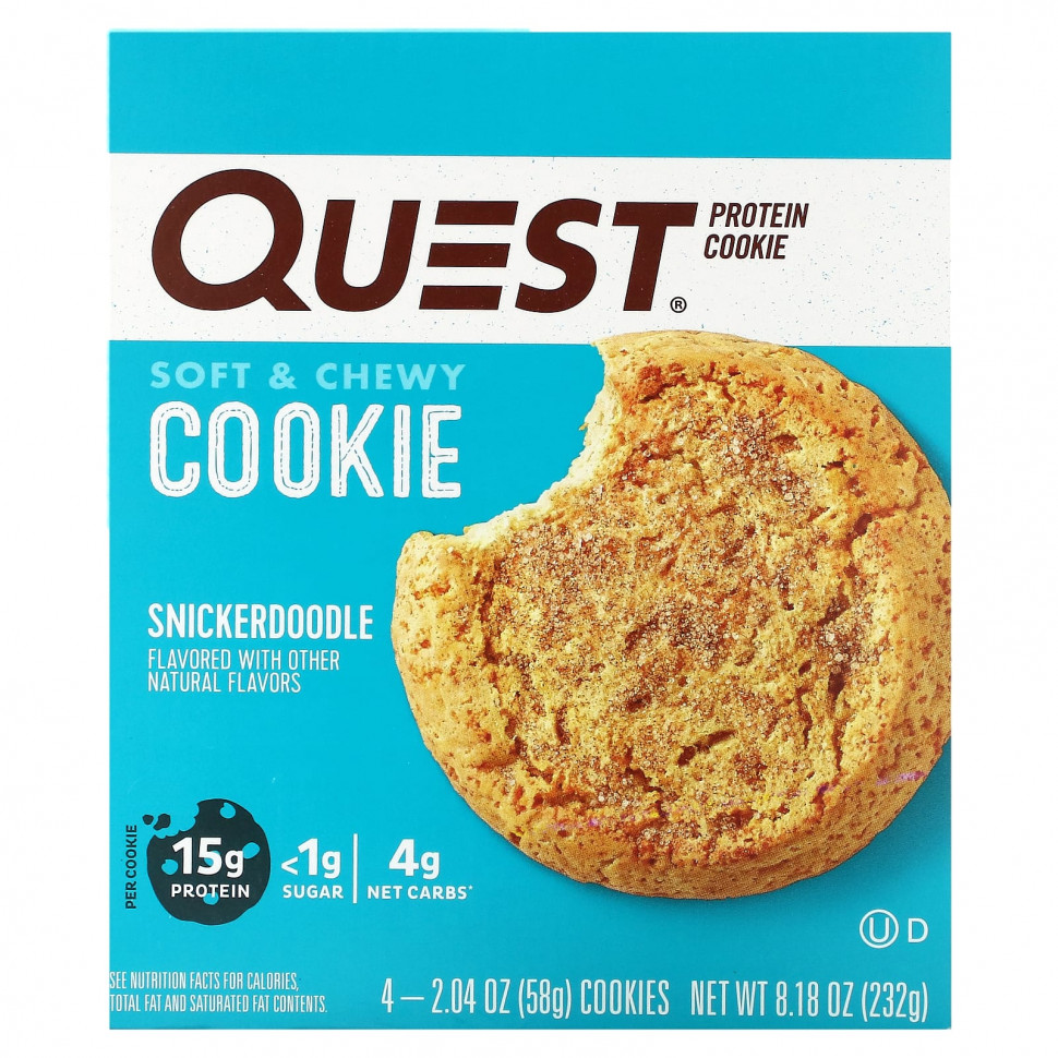  IHerb () Quest Nutrition,  , Snickerdoodle, 4 , 58  (2,04 ), ,    2380 