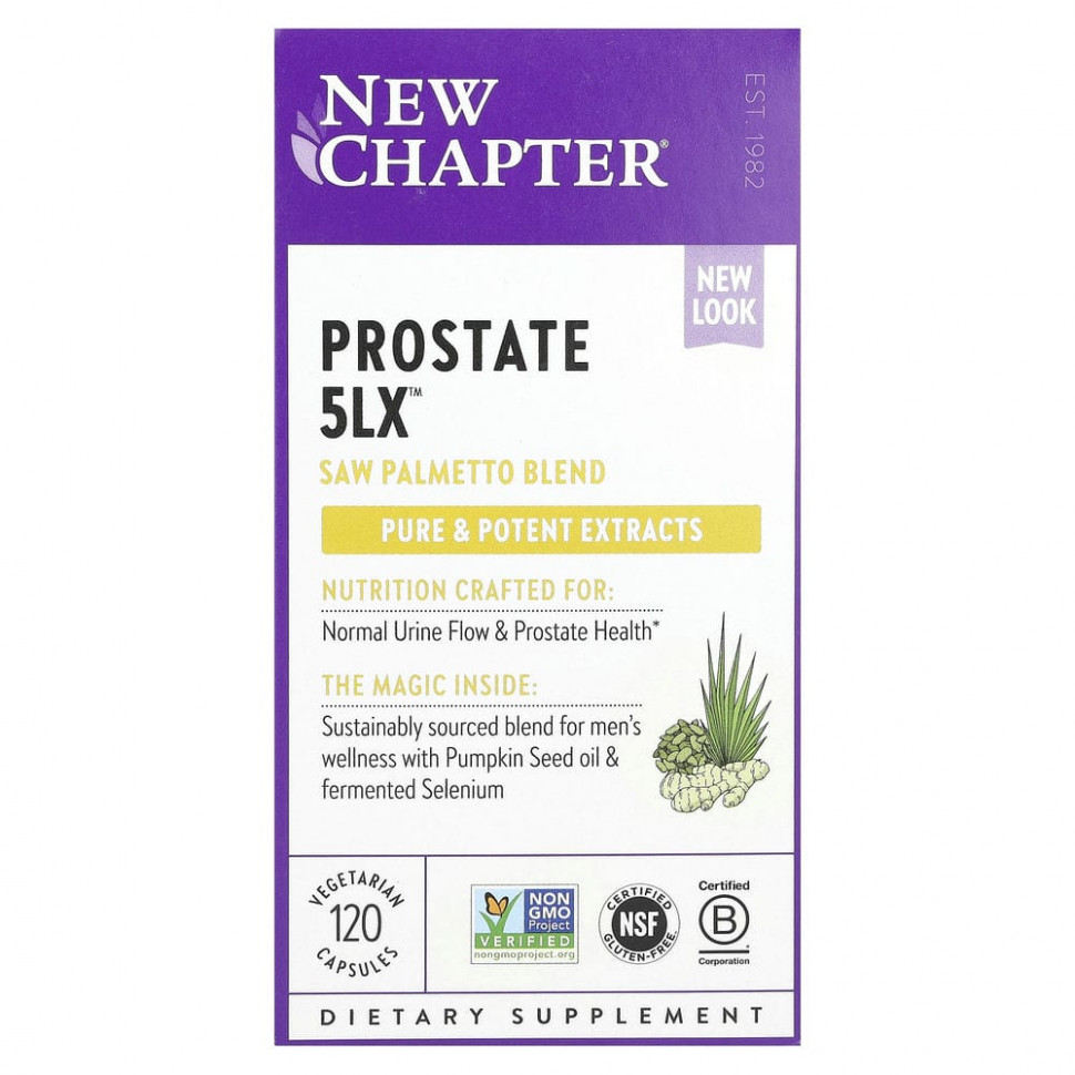 New Chapter, Prostate 5LX, 120    9210