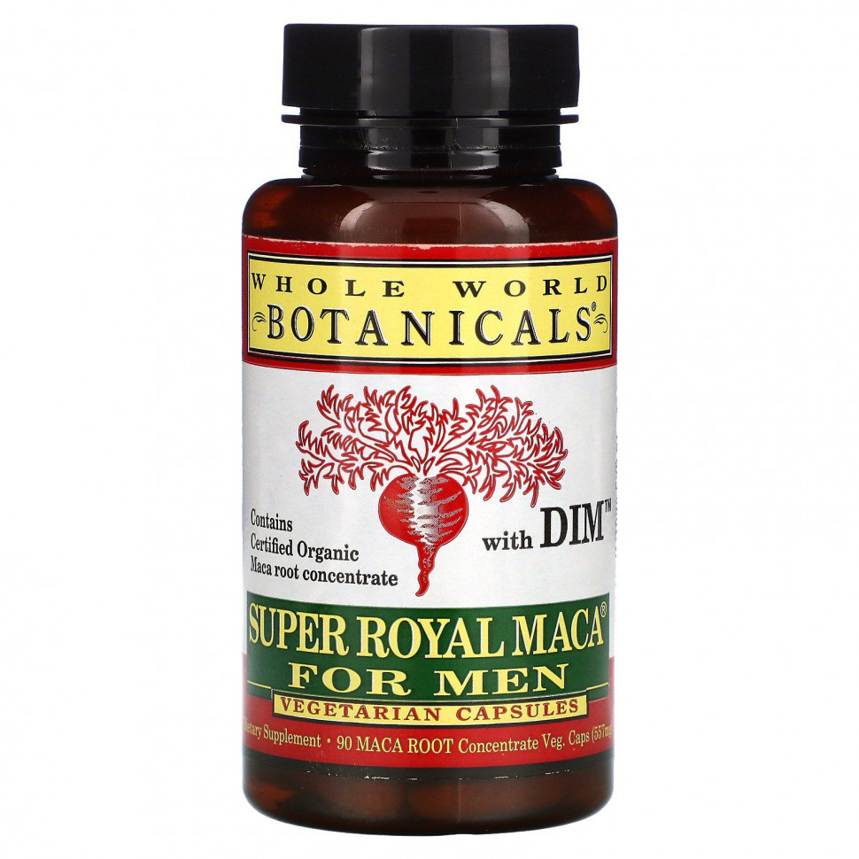 Whole World Botanicals, Super Royal Maca For Men,     , 500 , 90    5670